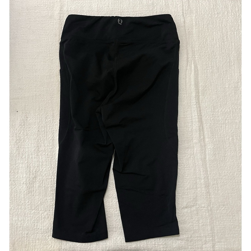 EQL by Kerrits Roam Leggings Capris‎ Black Women's Small Equestrian Horse